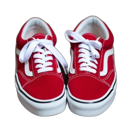 shoes, photorealistic, 3d render, red transparent PNG cut-out