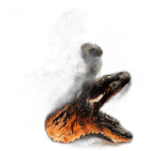 dragon, mask, creature, animal transparent PNG cut-out