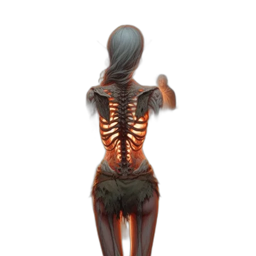 staff, robot, creature, concept art transparent PNG cut-out