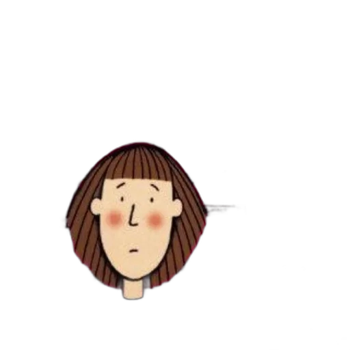 face, hair, staff, jewelry transparent PNG cut-out