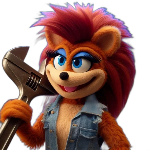 staff, animal, jacket, weapon transparent PNG cut-out