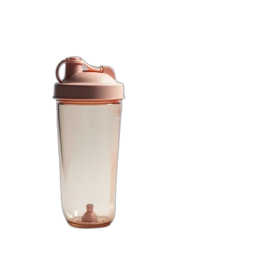 bottle, food, 3d render, concept art transparent PNG cut-out