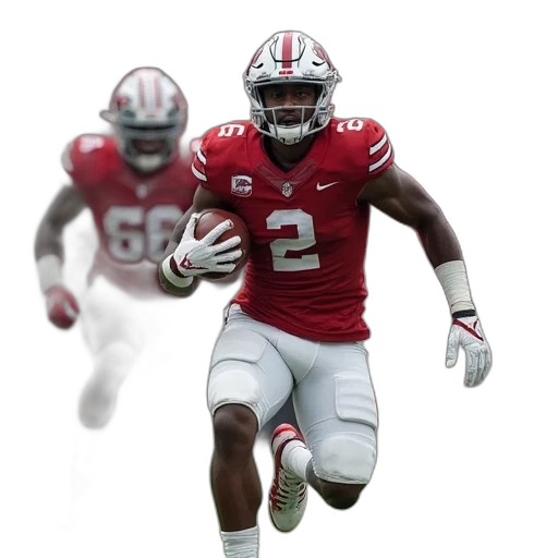 mississippi, state, bulldogs, running transparent PNG cut-out