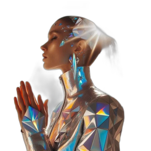 robot, jewelry, dress, concept art transparent PNG cut-out