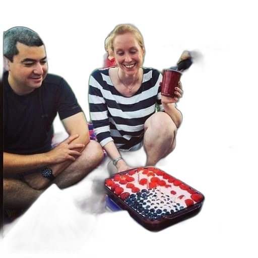 staff, man, woman, sit transparent PNG cut-out