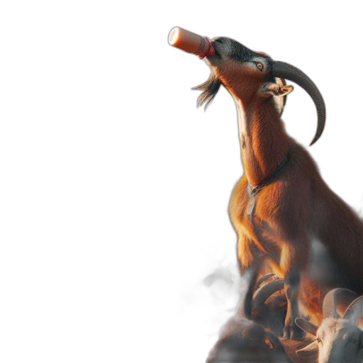dragon, creature, animal, staff transparent PNG cut-out