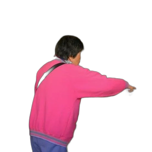 jacket, staff, weapon, creature transparent PNG cut-out