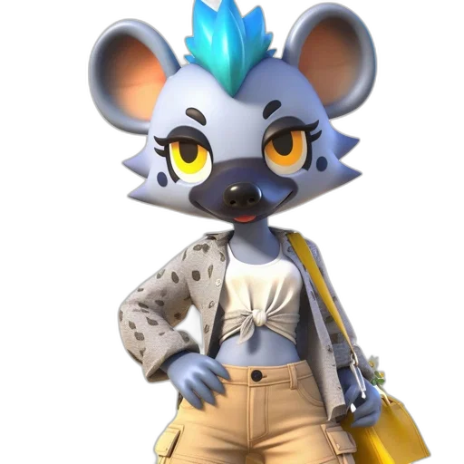 staff, jacket, animal, weapon transparent PNG cut-out