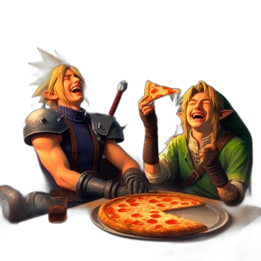 food, concept art, fantasy art, pixel art transparent PNG cut-out