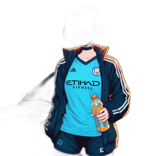 jacket, bottle, weapon, face transparent PNG cut-out