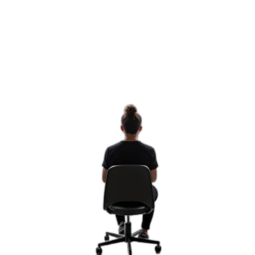 staff, furniture, face, robot transparent PNG cut-out