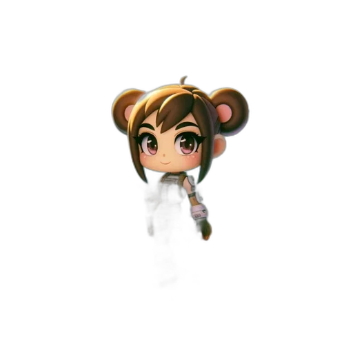 staff, animal, pixel art, anime transparent PNG cut-out