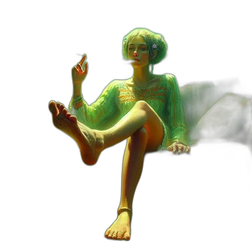 creature, dress, robot, staff transparent PNG cut-out