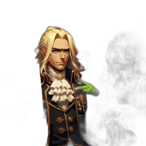 staff, mask, dragon, fantasy art transparent PNG cut-out