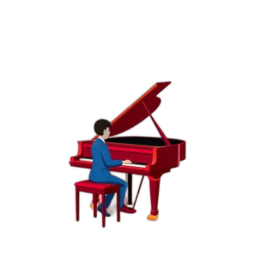 furniture, pixel art, concept art, cartoon transparent PNG cut-out