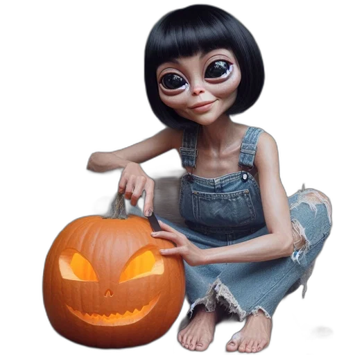 mask, creature, robot, dress transparent PNG cut-out