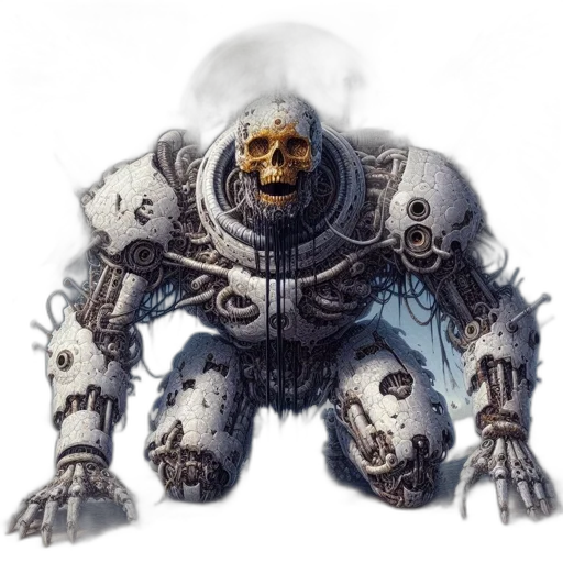robot, mask, creature, face transparent PNG cut-out