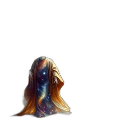 hair, dress, crown, creature transparent PNG cut-out
