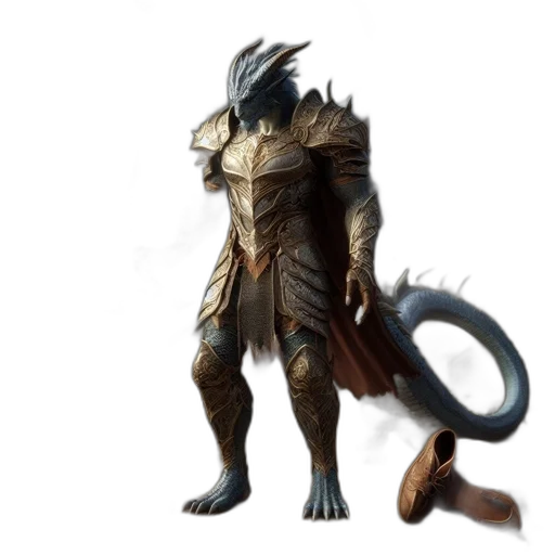 dragon, creature, animal, staff transparent PNG cut-out
