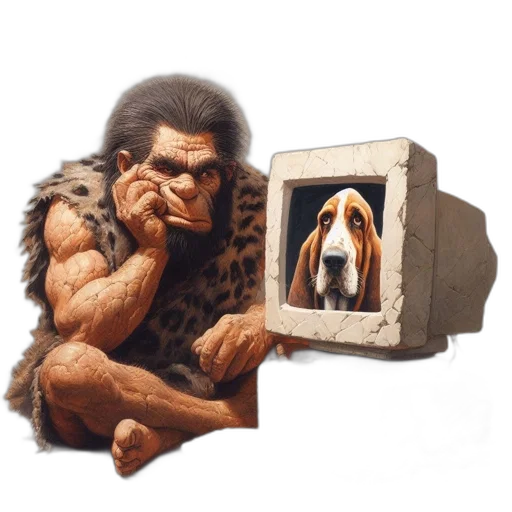 animal, creature, face, robot transparent PNG cut-out