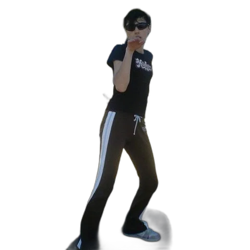 staff, jacket, robot, 3d render transparent PNG cut-out