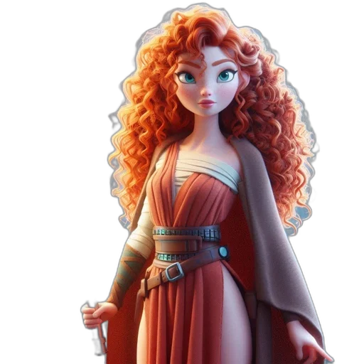 dress, staff, concept art, fantasy art transparent PNG cut-out