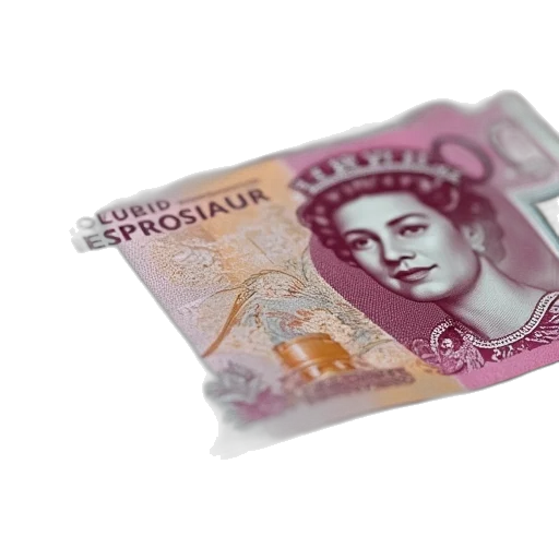 3d render, british, pound, sterling transparent PNG cut-out