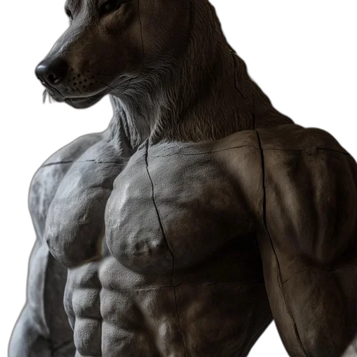 animal, creature, photorealistic, fantasy art transparent PNG cut-out