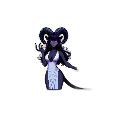 creature, staff, animal, dress transparent PNG cut-out