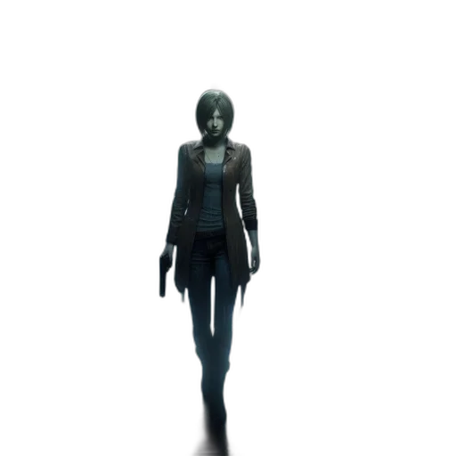 jacket, staff, mask, robot transparent PNG cut-out