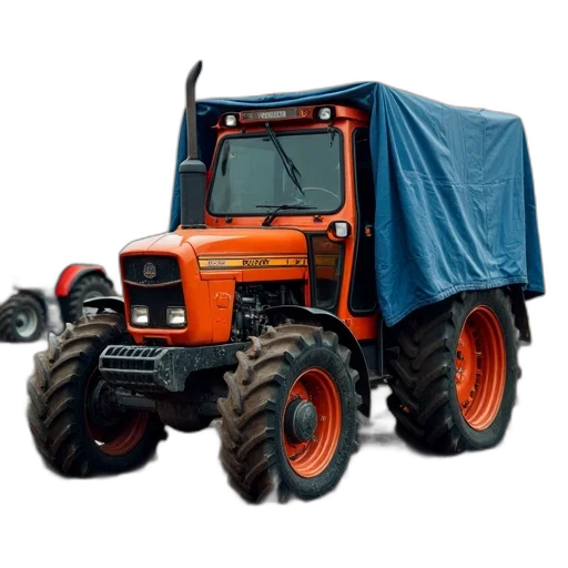 car, animal, large, orange transparent PNG cut-out