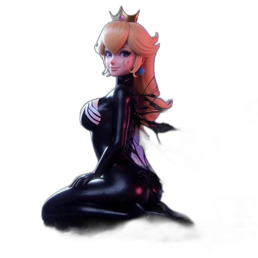 crown, dress, robot, staff transparent PNG cut-out