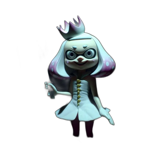 crown, staff, creature, mask transparent PNG cut-out