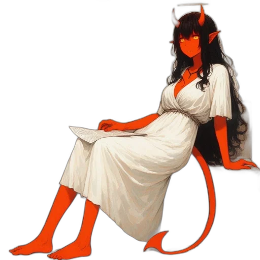 dragon, dress, mask, concept art transparent PNG cut-out