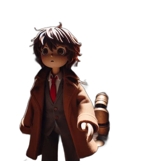staff, jacket, concept art, 3d render transparent PNG cut-out