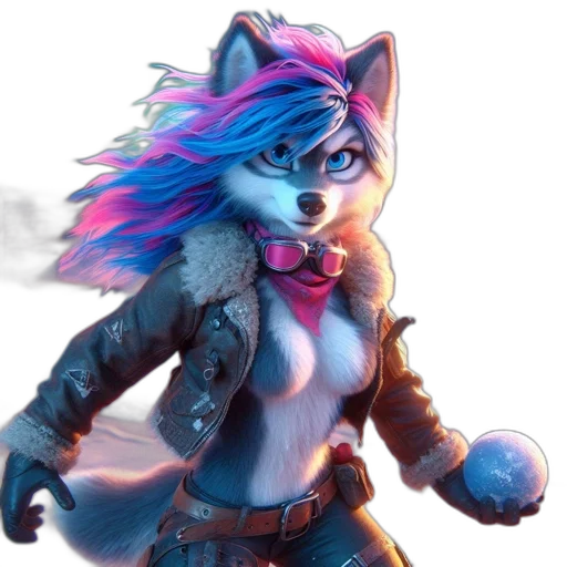 jacket, staff, animal, concept art transparent PNG cut-out
