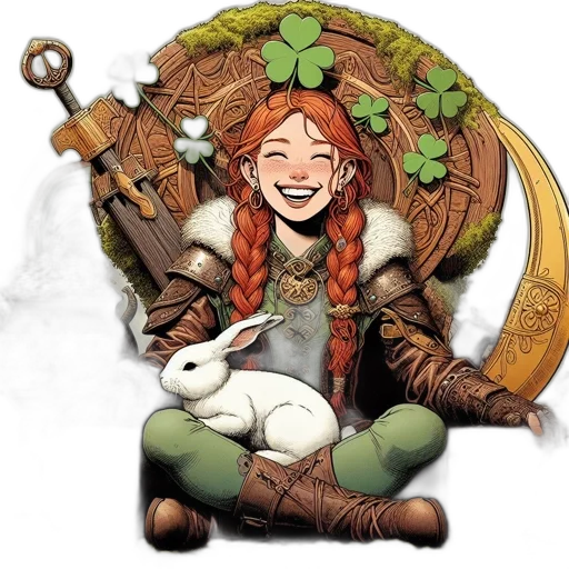 fantasy art, concept art, comic book art, pixel art transparent PNG cut-out