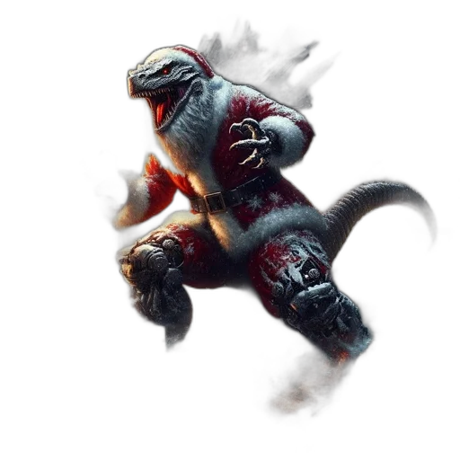 dragon, creature, animal, staff transparent PNG cut-out