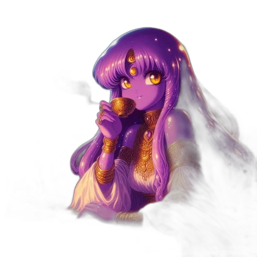 dress, creature, dragon, hair transparent PNG cut-out