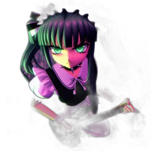 staff, mask, weapon, fantasy art transparent PNG cut-out