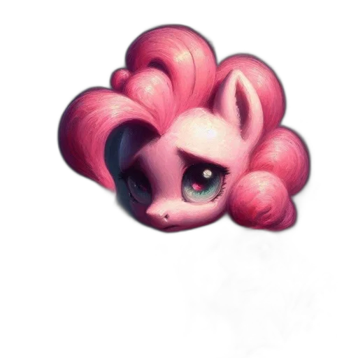 hair, creature, face, staff transparent PNG cut-out