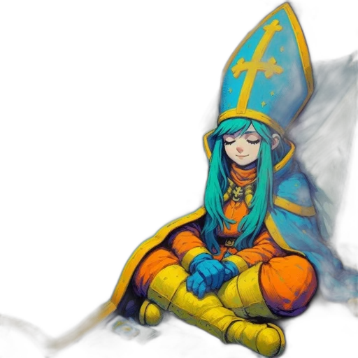 staff, concept art, fantasy art, pixel art transparent PNG cut-out