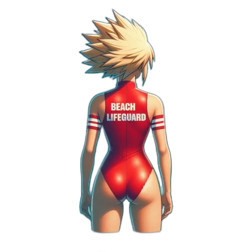 dress, jacket, weapon, hair transparent PNG cut-out