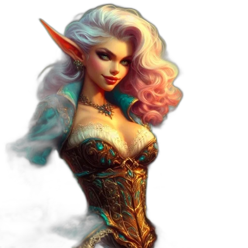fantasy art, concept art, pixel art, comic book art transparent PNG cut-out