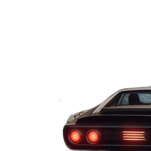 car, weapon, concept art, photorealistic transparent PNG cut-out