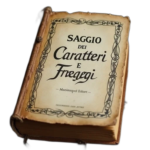 old, worn-out, book, faded transparent PNG cut-out
