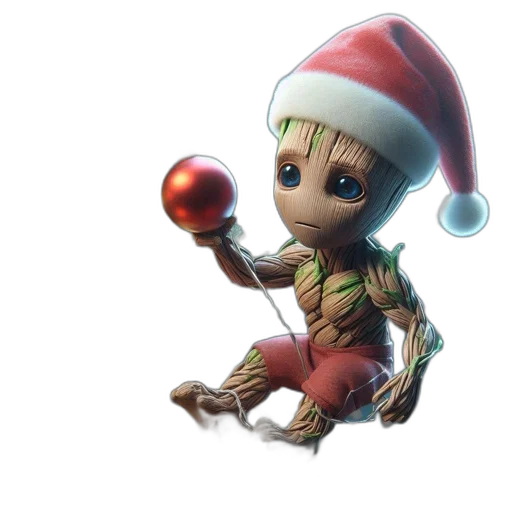 creature, staff, 3d render, concept art transparent PNG cut-out
