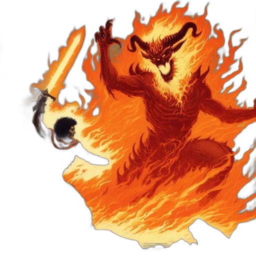 dragon, staff, weapon, sword transparent PNG cut-out