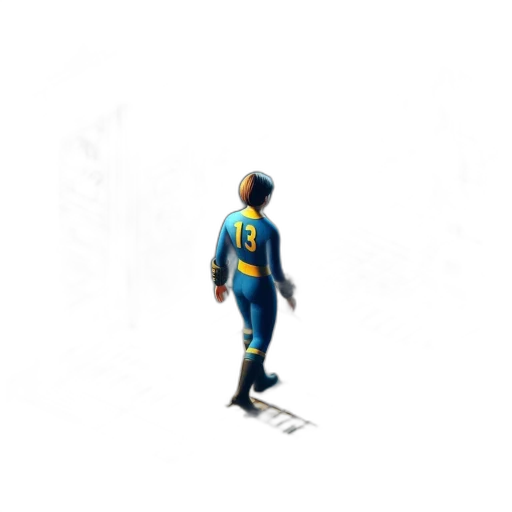 robot, jacket, staff, animal transparent PNG cut-out
