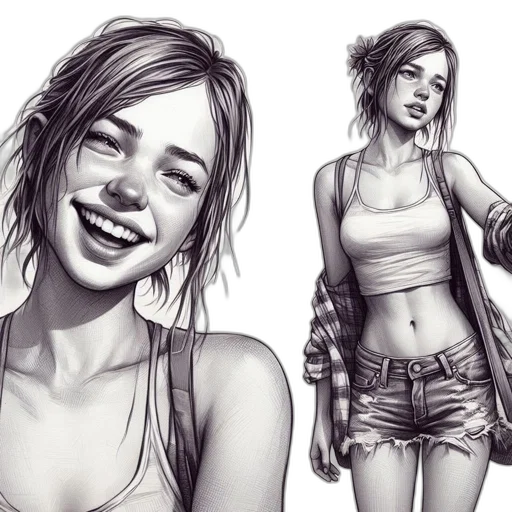 comic book art, photorealistic, concept art, fantasy art transparent PNG cut-out